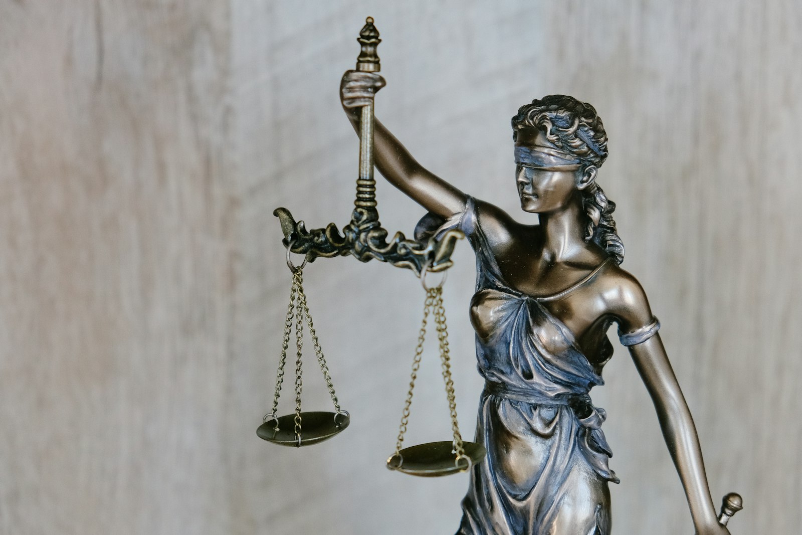 Scales of justice representing the legal profession